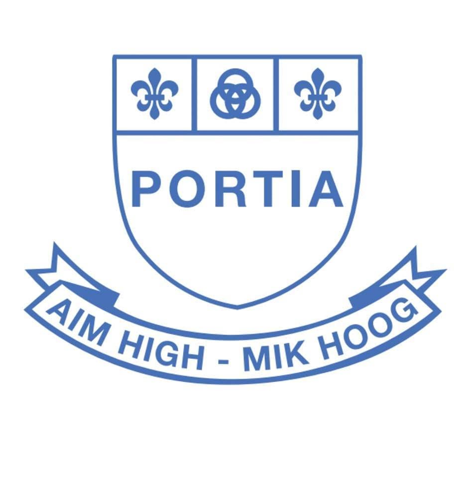Portia Primary Crest